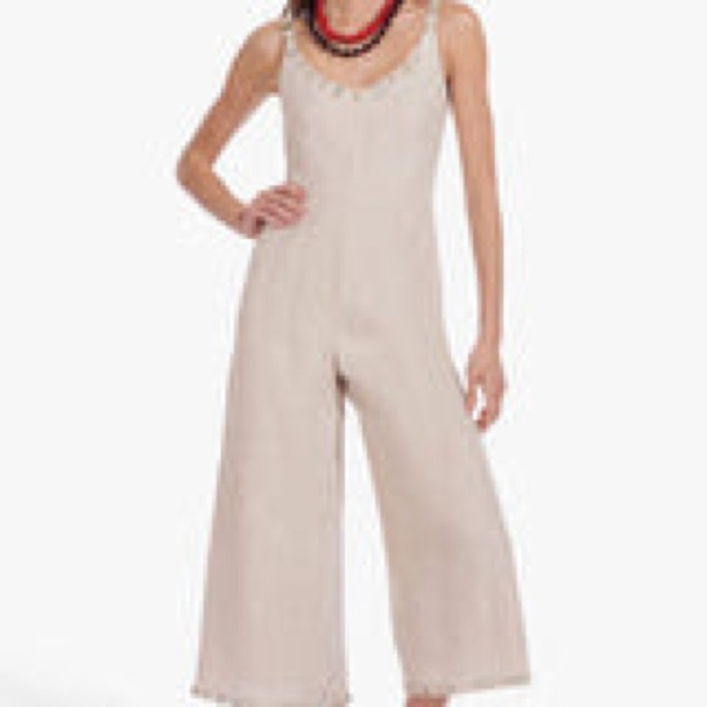 Staud Phoenix Jumpsuit Natural